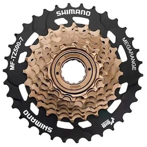 Catraca roda livre 7 index mf-tz500 mega range shimano mtb21