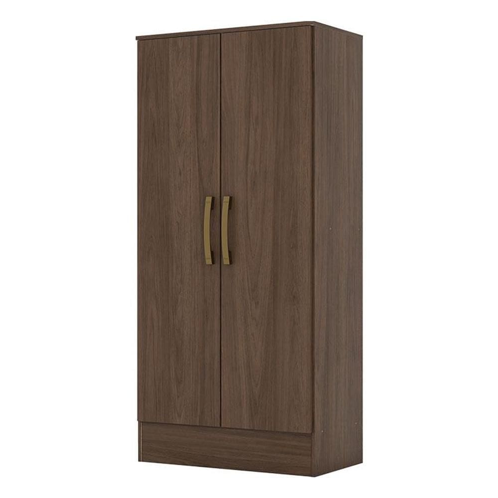 Armário Multiuso 2 Portas B14 Castanho – Briz Móveis