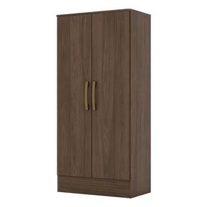Armário Multiuso 2 Portas B14 Castanho – Briz Móveis