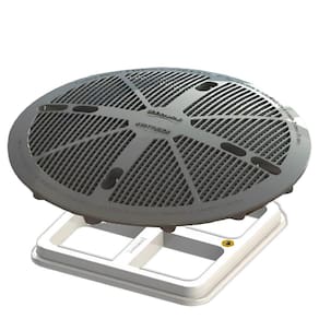 Grade 15cm x 15cm com Tampa Fundo de Piscina SODRAMAR