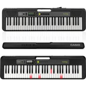 Teclado casio lk s250 bk casiotone 61 teclas iluminadas