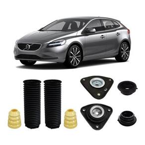 Kit coxim batente dianteiro volvo v40 2014 2015 2016 2017