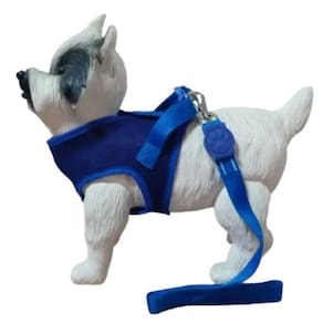 Coleira para cães colete aerado vermelho g