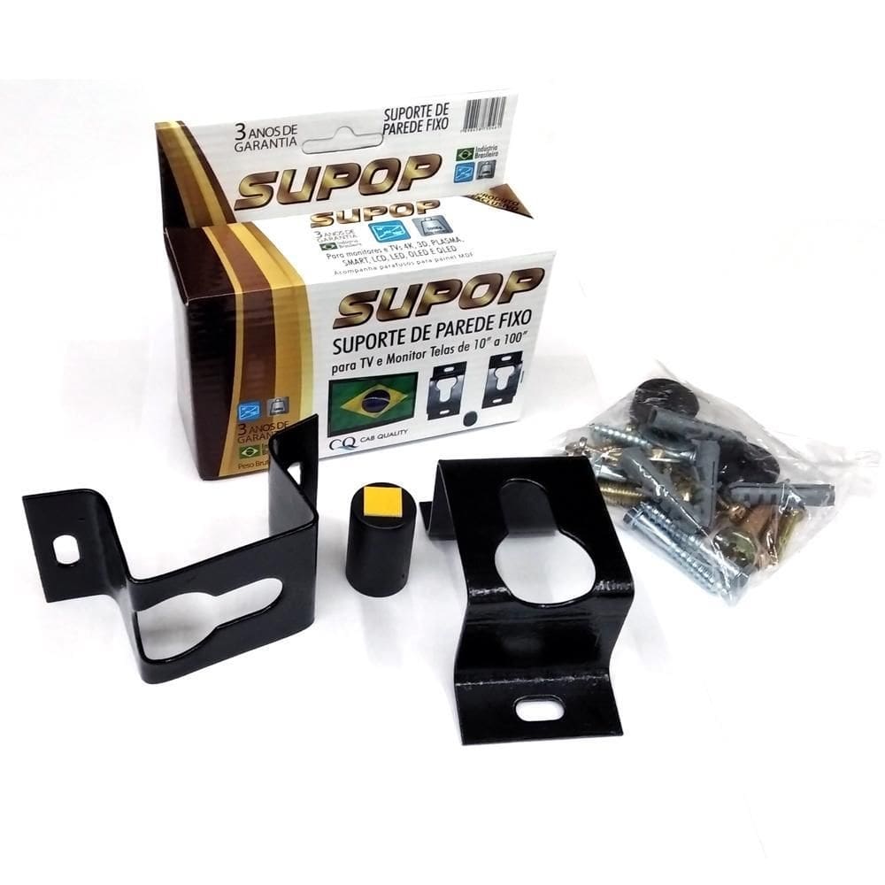 Suporte fixo mov smart tv 50 4k dled vizzion le50uhd20