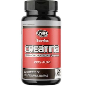 Creatina monoidratada pura 60 cápsulas de 720mg