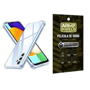 Capa Capinha Samsung Galaxy A05 + Pelicula de Vidro 3D - Armyshield