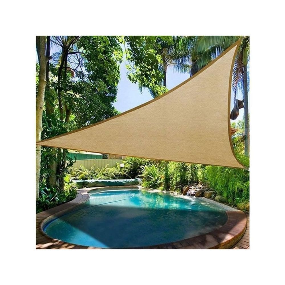 Tela sombreamento sombralux 90% uv, triangulo 4 x 4 x 5.6 m