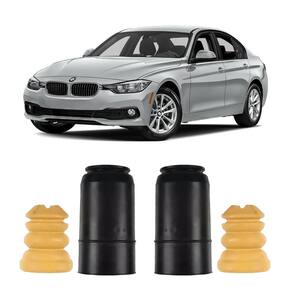 Kit batente coifa amortecedor traseiro bmw 320i 2012 a 2018