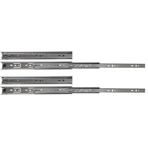 Kit 4 corrediças telescópicas 35cm 25kg para gaveta 2 pares