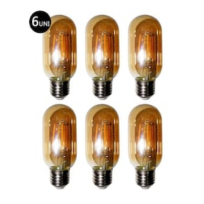 Lampadas de Led Kit 4 Multi Filamento Iluminação 30W Bivolt Retro Vintage