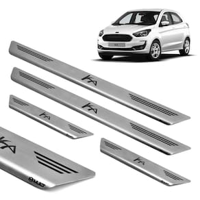 Soleira aço inox escovado porta mult ka hatch 2016
