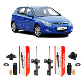 Par amortecedor + kit coxim dianteiro i30 2009 2010 2011 12