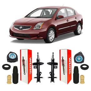 Kit coxim dianteiro nissan sentra 2007 a 2013 - auto flex