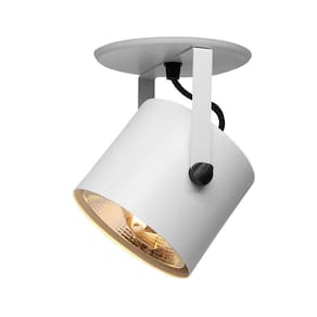 Spot De Sobrepor Direcionável Cannon Ar111 Redondo Taschibra Branco