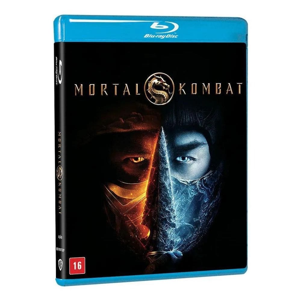 Blu-ray mortal kombat - filme 2021 e lacrado