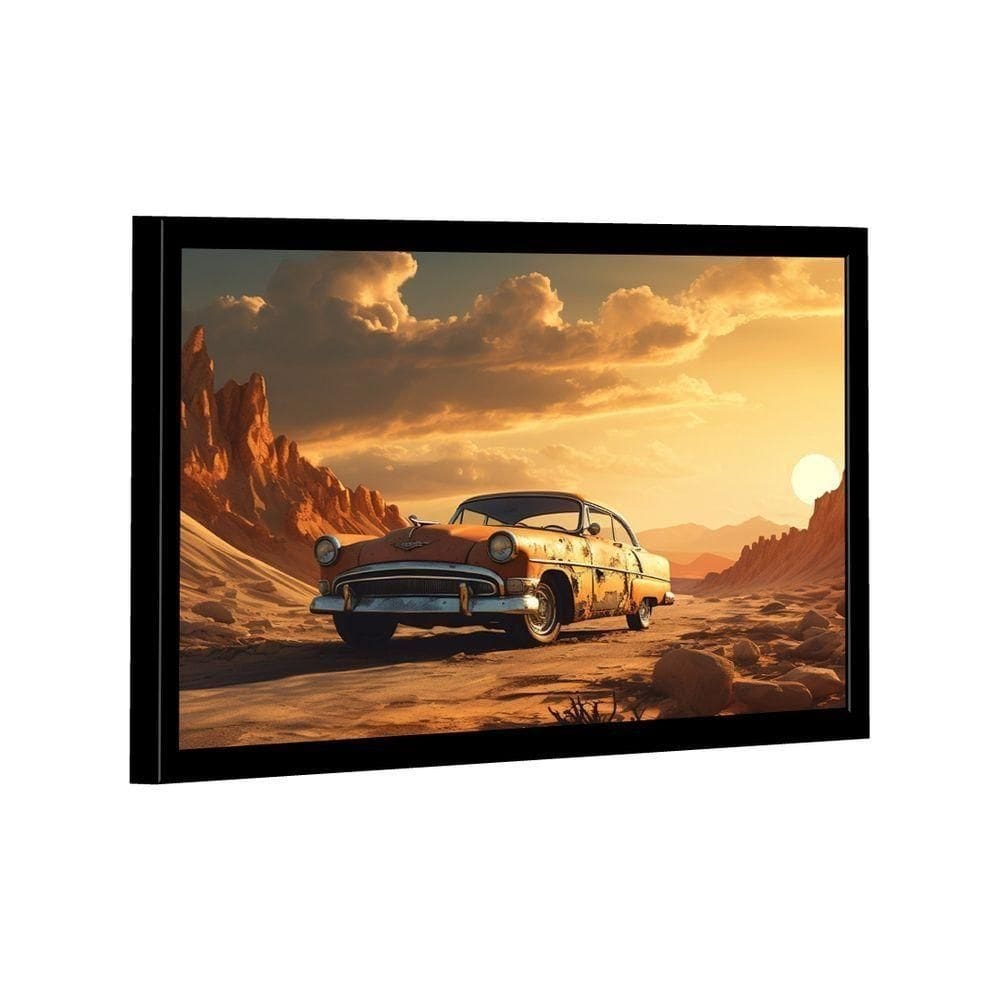 Quadro Relíquia No Deserto -- Br Artes