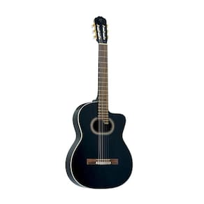 Violão Takamine Nylon Gc6Ce Preto Pré Amplificador Tp4T
