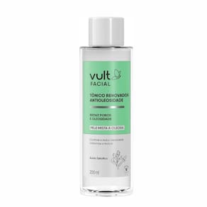 Tônico renovador antioleosidade vult facial 200ml