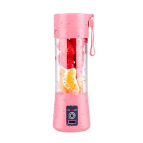 Garrafa mixer liquidificador portátil recarregável 380ml