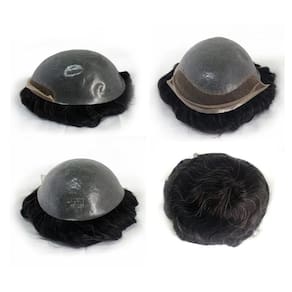 Prótese capilar cabelo humano hibrida natural bio sh 1b