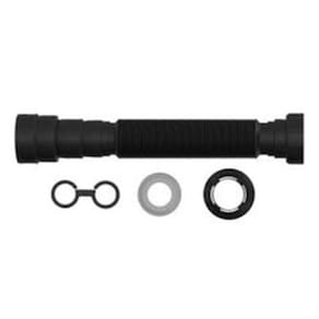 Sifão Tubo Extensível Flexível Sanfonado Preto Black Blukit