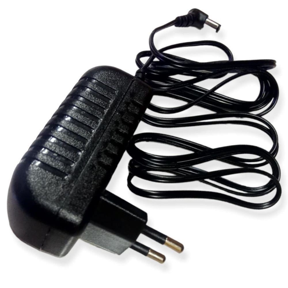 Fonte carregador 9v neurodyn tens/fens   cabo longo 2mts