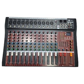 Mesa De Som 12 Canais Com Bluetooth Mx-12U 54.1.157
