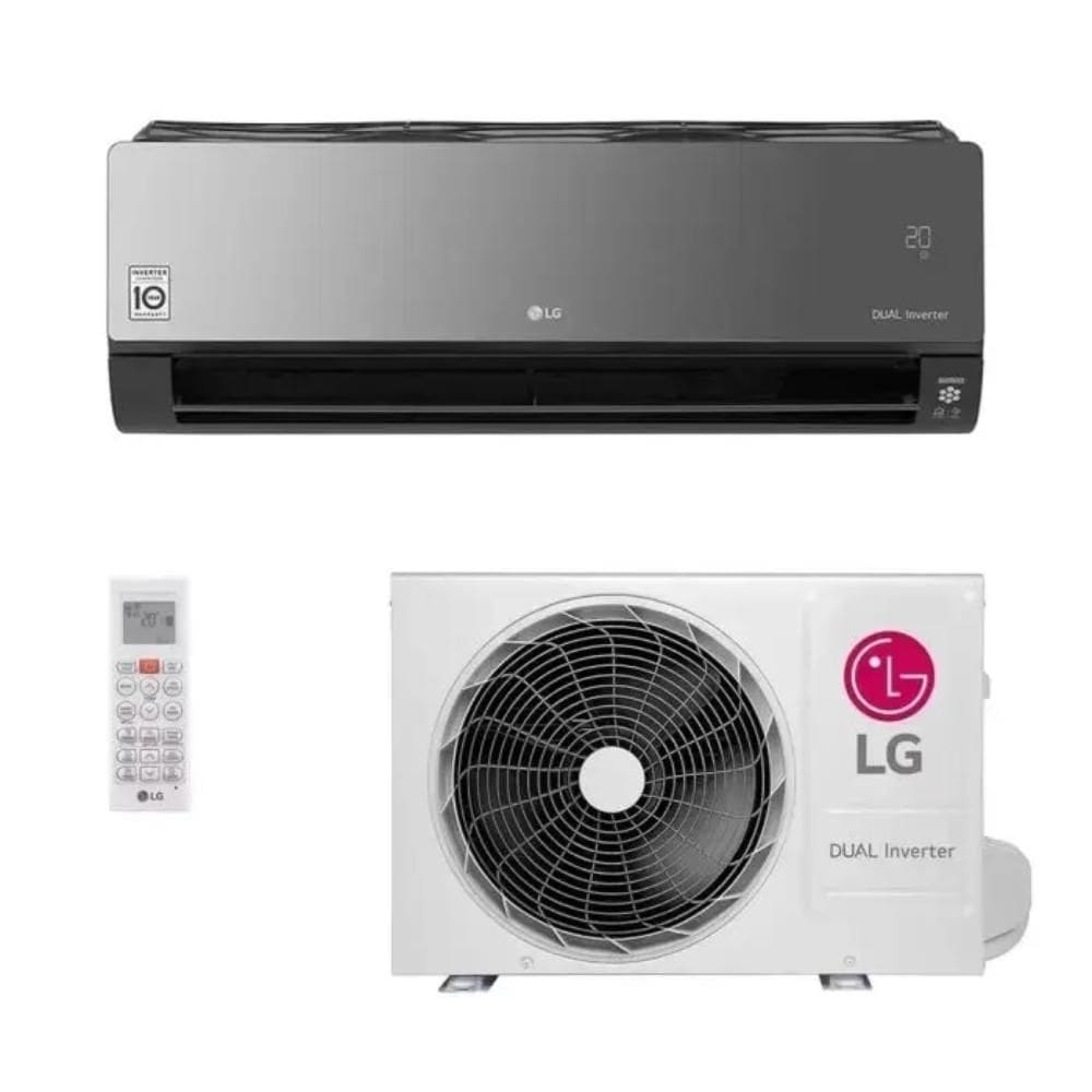 Ar Condicionado LG Dual Inverter 24000 Frio 220v Artcool Voice +IA R-32 Wi-Fi