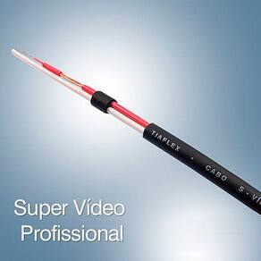 Cabo Super Vídeo Profissional Fio - 80 Metros