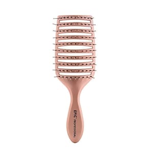 Escova de cabelo wet brush epic quick dry raquete rose gold