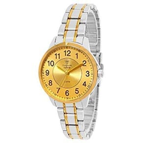 Relógio Tuguir Feminino Ref: 3113A Tgi37047 Aço Social