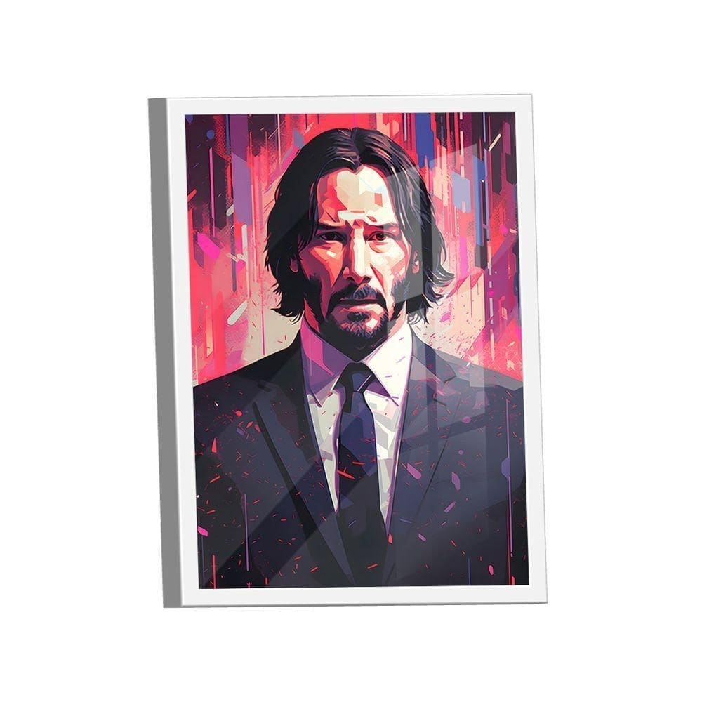 Quadro John Wick Lendary -- Br Artes
