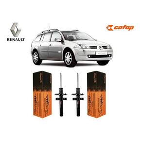 2 amortecedor dianteiro megane grand tour 2009 2010 2011 12