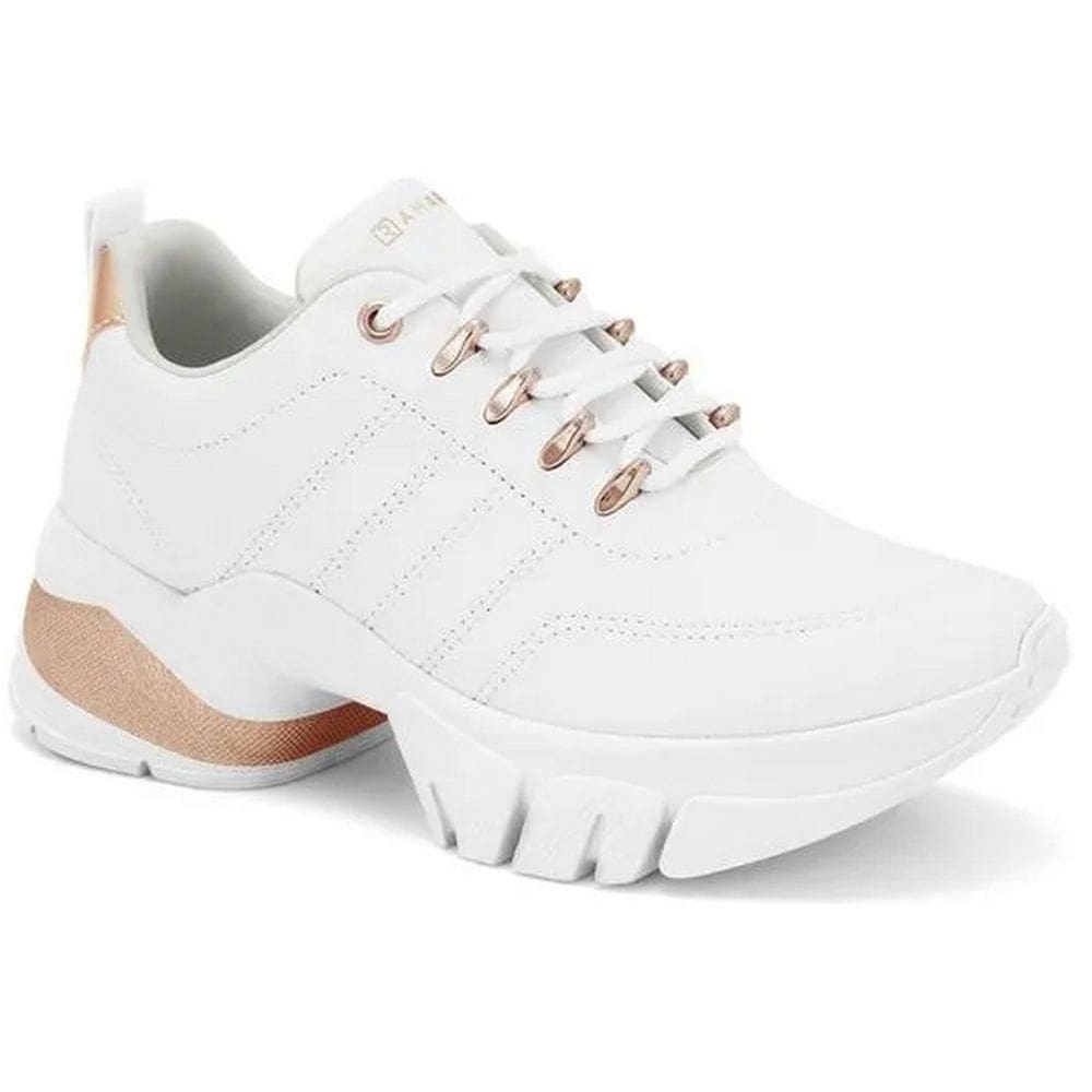 Tênis Ramarim Feminino Alto Sneaker Chunky  2480103 - 36 - Branco