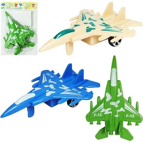 Aviao jato a friccao pull back 10x6,5x3cm