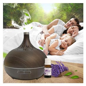 Aromatizador de ar ultrassônico + óleo aromatizador lavanda