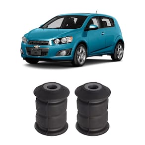 Par borracha menor leque dianteiro sonic hatch 2012 2013 14