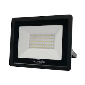 Refletor led tech ip65 50w 3.000k preto bivolt blumenau