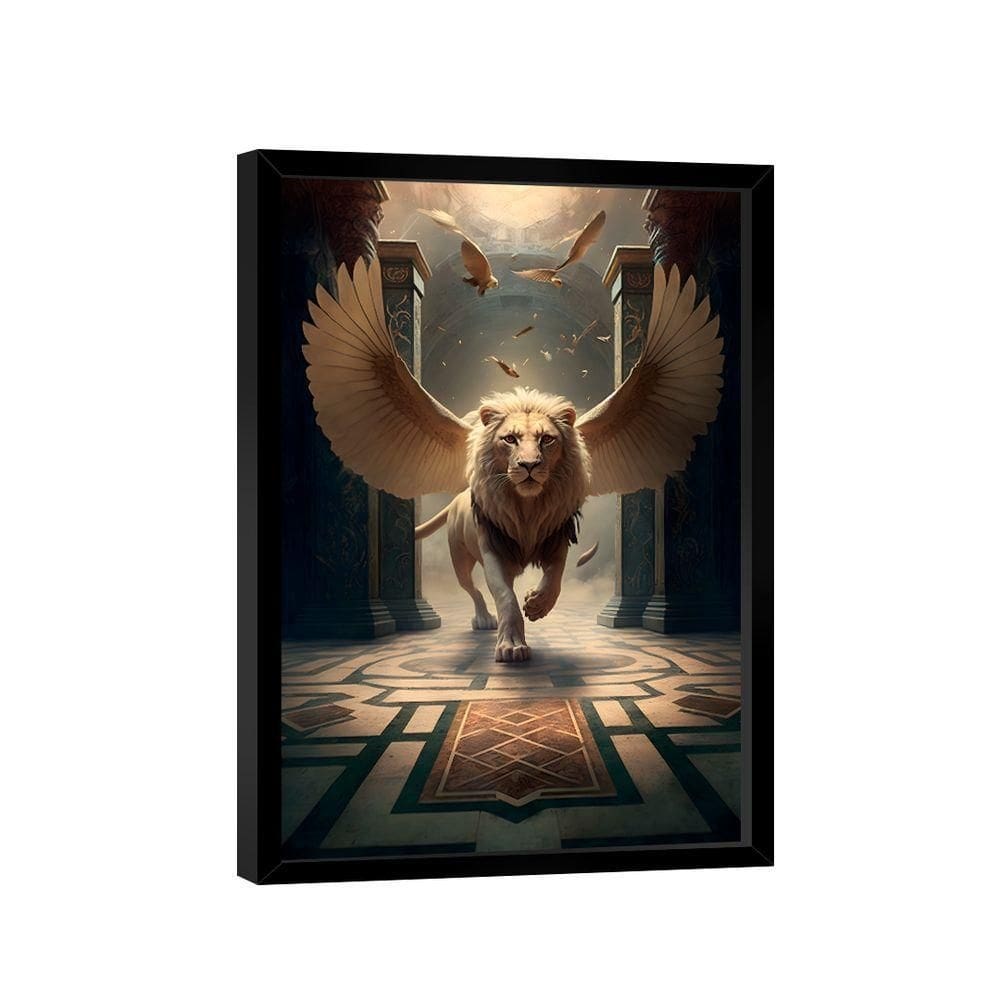 Quadro Lion Angel -- Br Artes