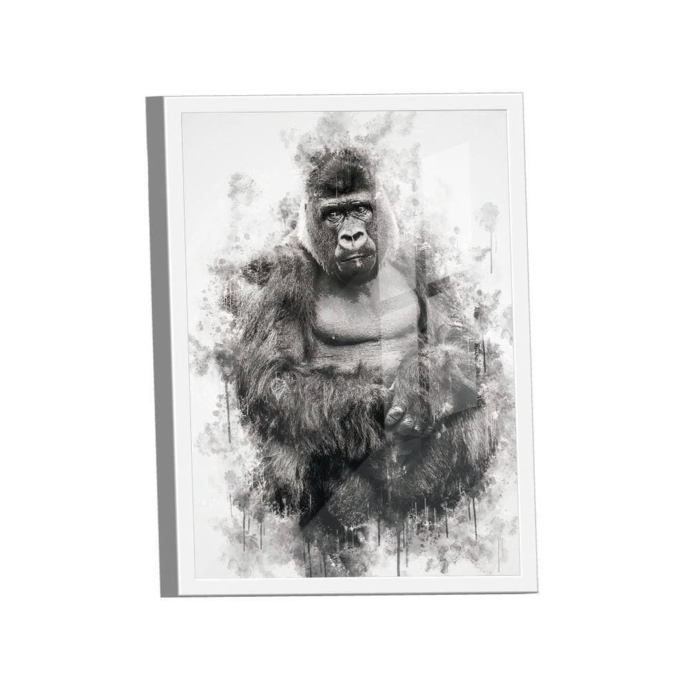 Quadro Gorila -- Br Artes