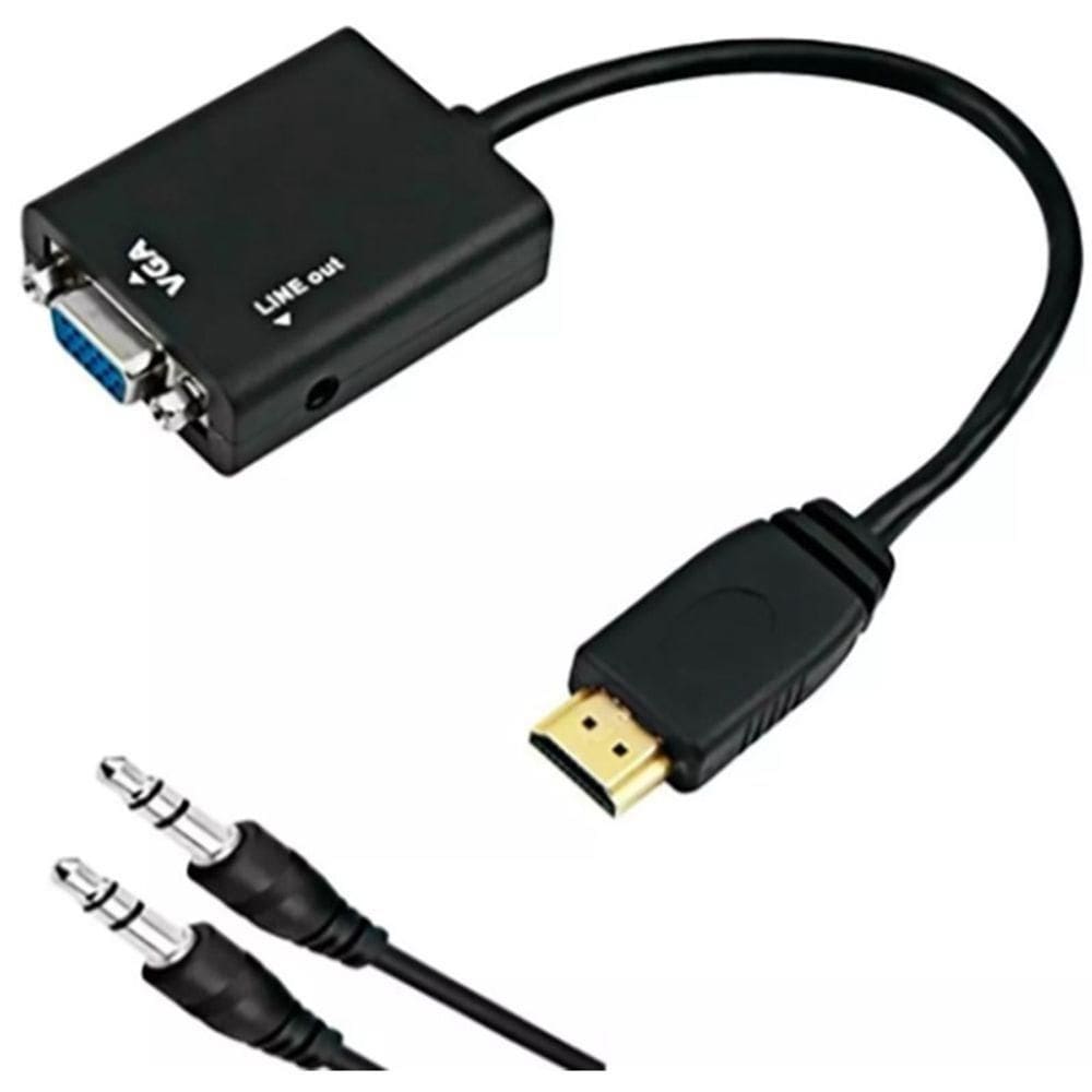 Cabo Conversor Computadores E Aparelhos Dvd