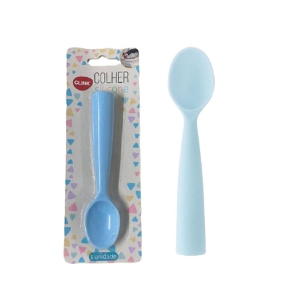 Colher De Silicone Para Bebe Alimentação Criança