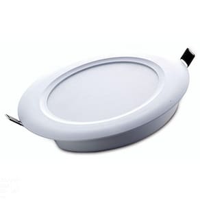 Plafon Led Tramontina Redondo De Embutir Slim 2000 Lm 24 W Bivolt 6500 K Luz Branca Tramontina