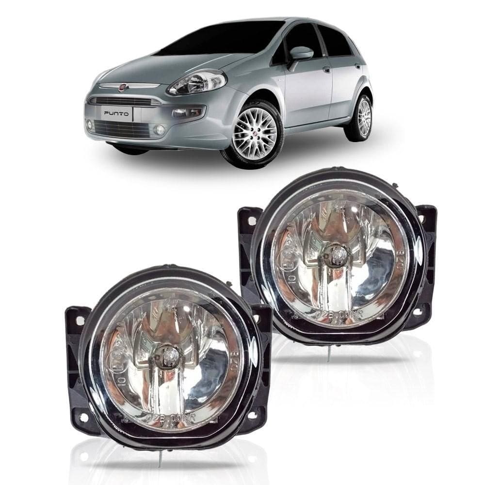 Par farol milha auxiliar neblina fiat punto 2012 2013 2014
