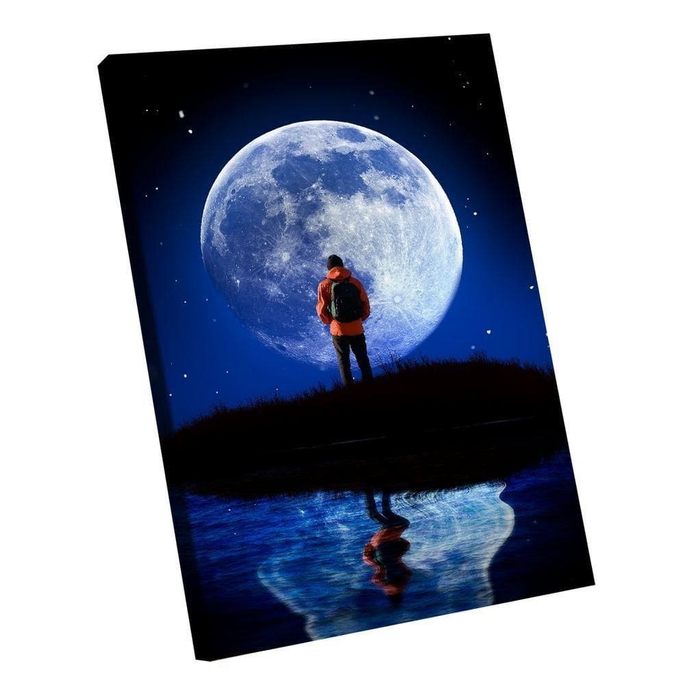 Quadro Mochileiro Do Luar -- Br Artes