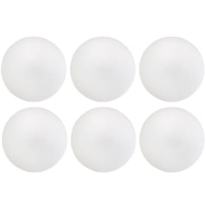 Kit 06 Assentos Redondo Branco 25 Cm
