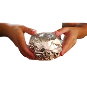 Papel acoplado laminado térmico embalar hamburguer delivery