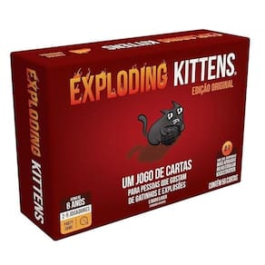 Jogo De Cartas Exploding Kittens - Galápagos