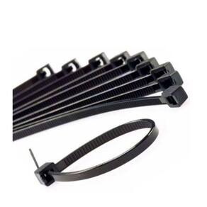 500 Abraçadeira Nylon Preta 250X4,8Mm Starfer