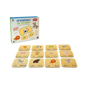 Jogo de Aprender as Sílabas Infantil Zastras